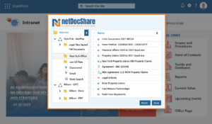 netDocShare-Content-Browser