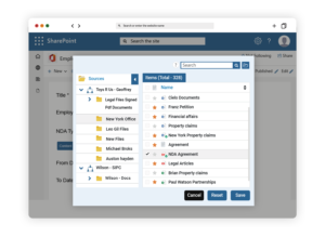 netDocShare Content app Mockup