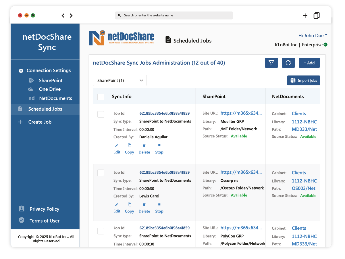 netDocShare-Sync
