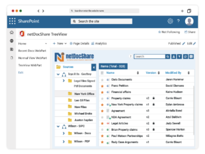 netDocShare-TreeView